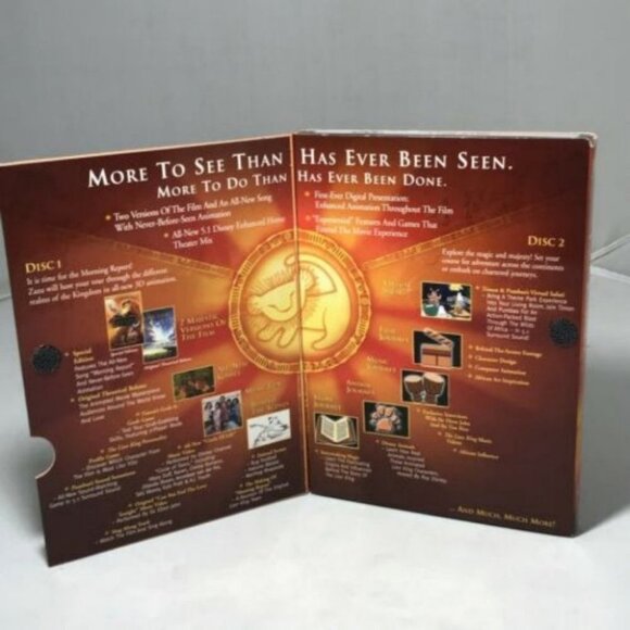 DISNEY THE LION KING Platinum Edition  DVD Sealed New - Picture 7 of 12